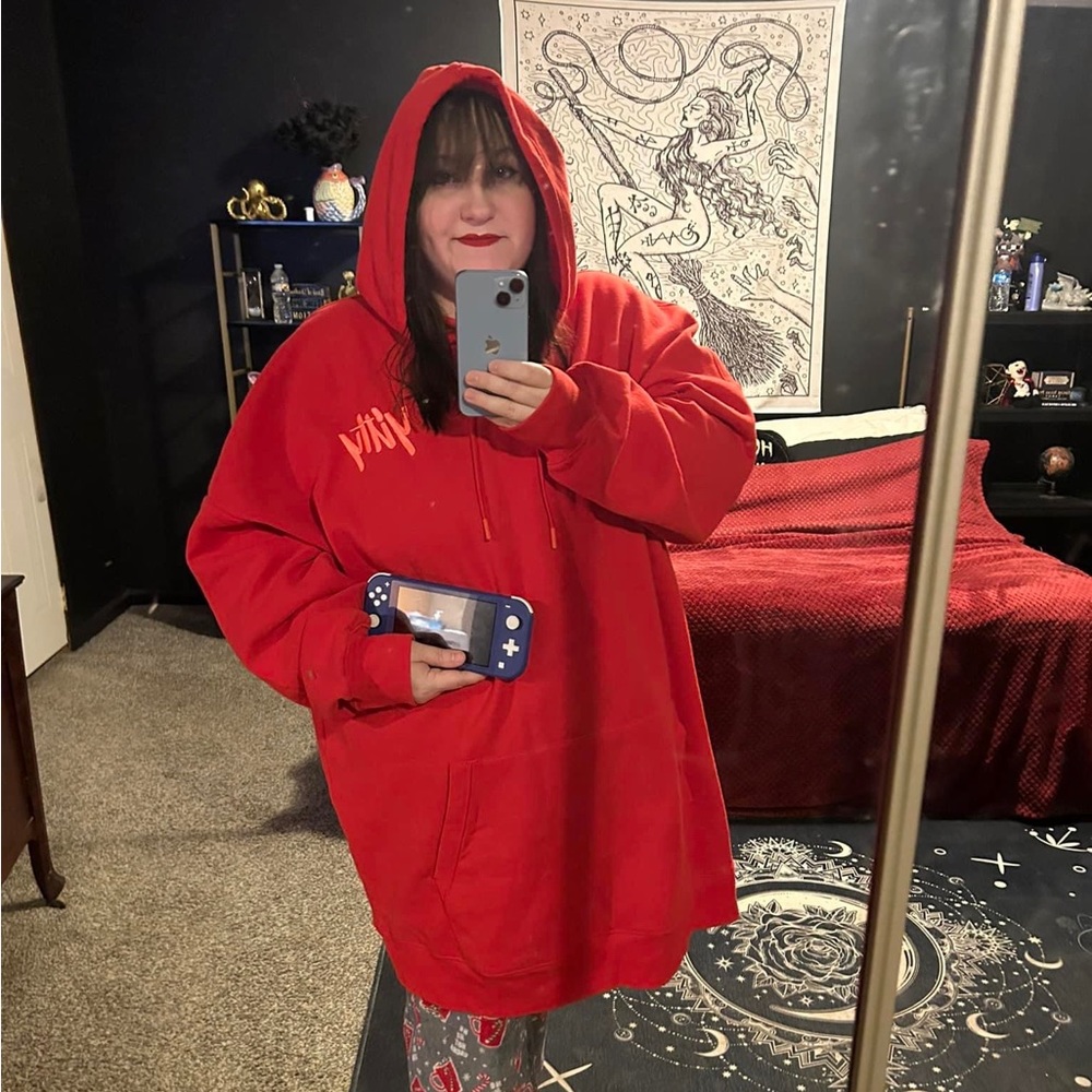 Yitty Oversized Hoodie Major Label Branded Plus Size